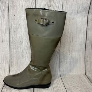 Cole Haan Women's Nike Air Olive Knee High Waterproof Boots Size 8.5